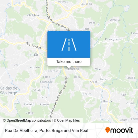 Rua Da Abelheira mapa