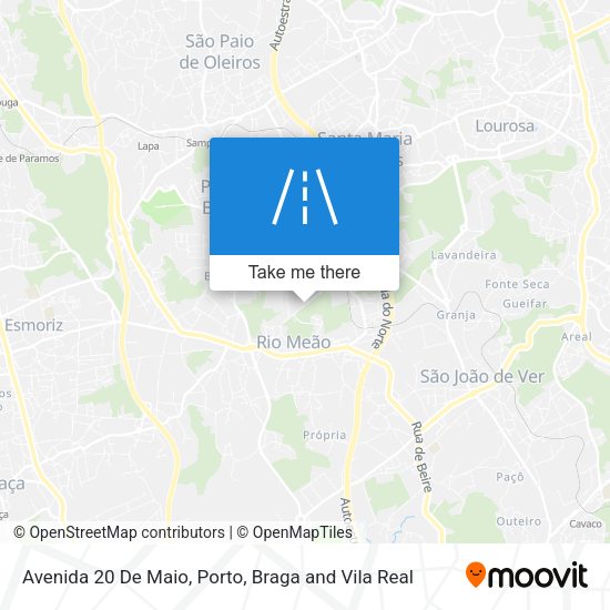 Avenida 20 De Maio mapa