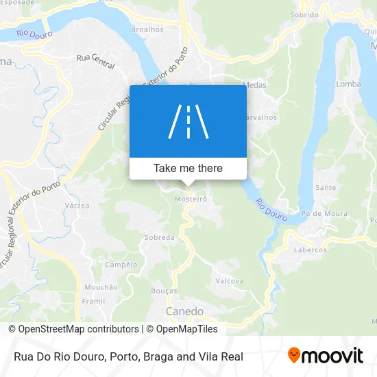 Rua Do Rio Douro map