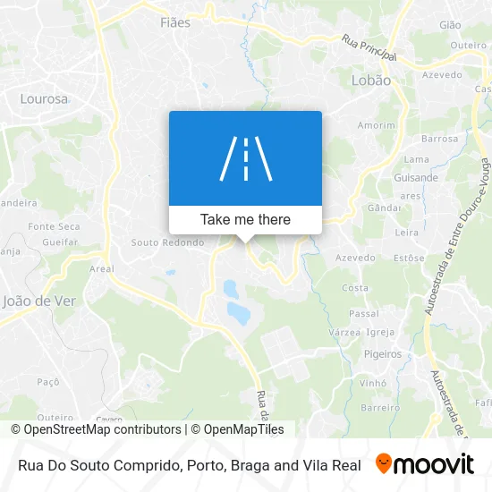 Rua Do Souto Comprido map