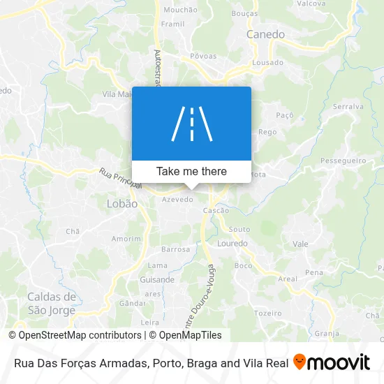 Rua Das Forças Armadas map