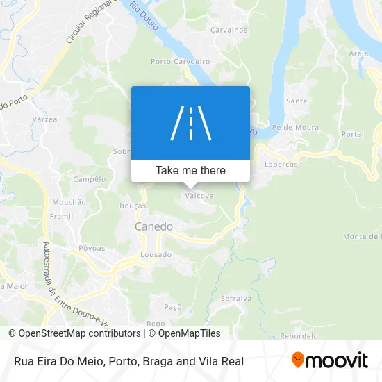 Rua Eira Do Meio map