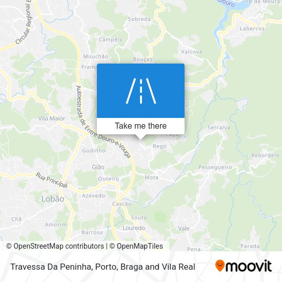 Travessa Da Peninha mapa