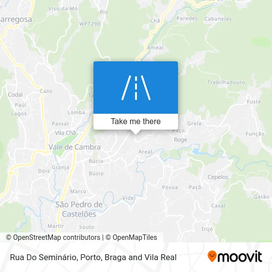 Rua Do Seminário map