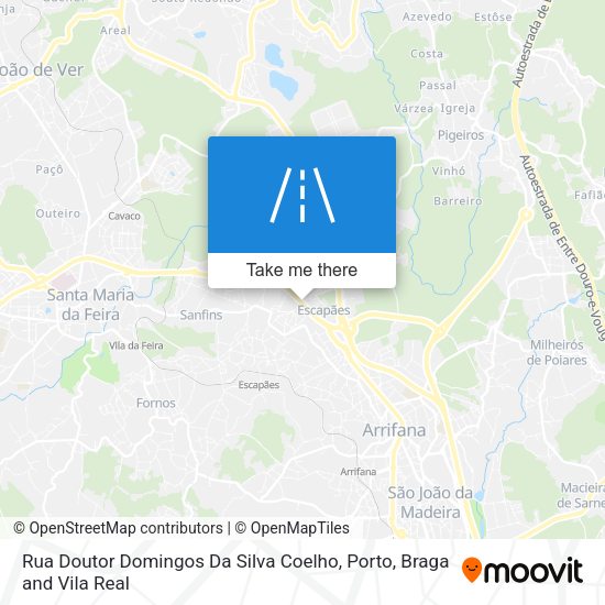 Rua Doutor Domingos Da Silva Coelho map