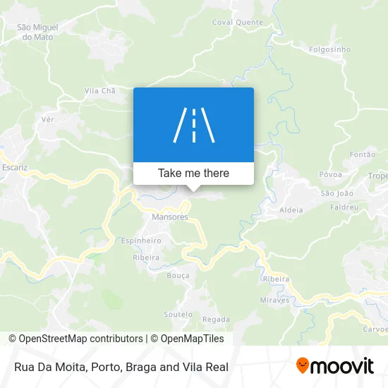 Rua Da Moita map