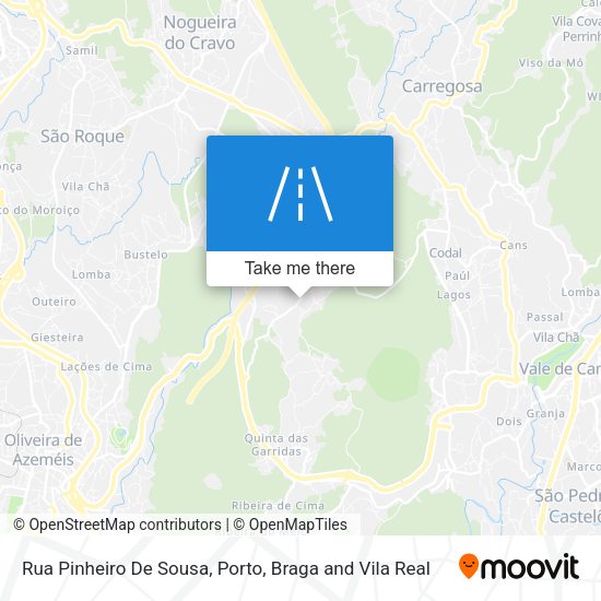 Rua Pinheiro De Sousa mapa