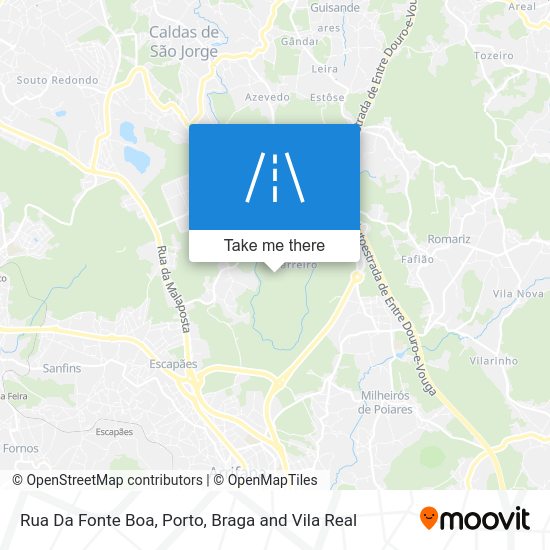 Rua Da Fonte Boa mapa