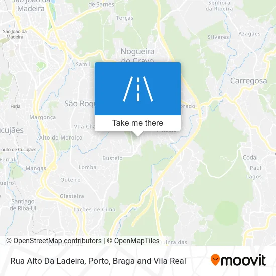 Rua Alto Da Ladeira map