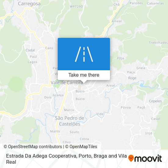 Estrada Da Adega Cooperativa map