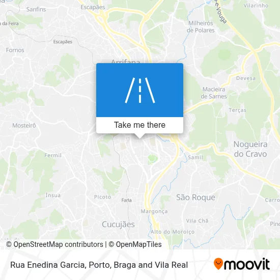 Rua Enedina Garcia map