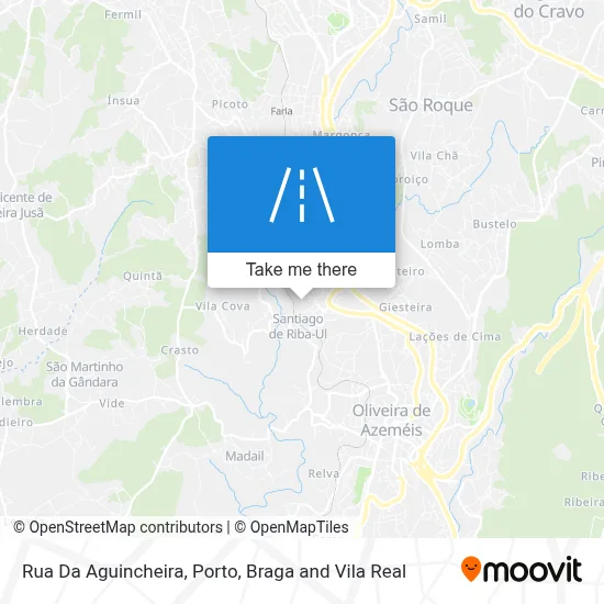 Rua Da Aguincheira map