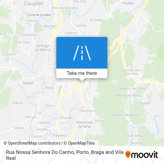 Rua Nossa Senhora Do Carmo mapa