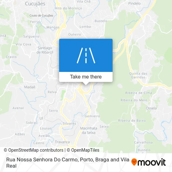 Rua Nossa Senhora Do Carmo map