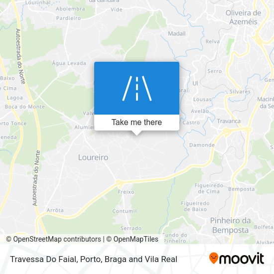 Travessa Do Faial mapa