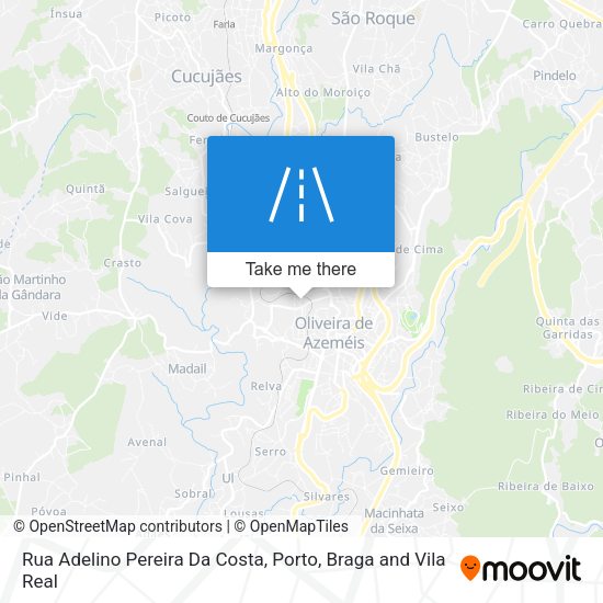 Rua Adelino Pereira Da Costa mapa
