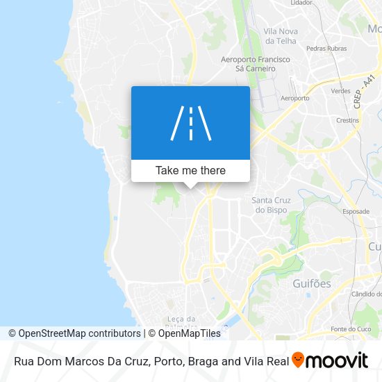 Rua Dom Marcos Da Cruz map