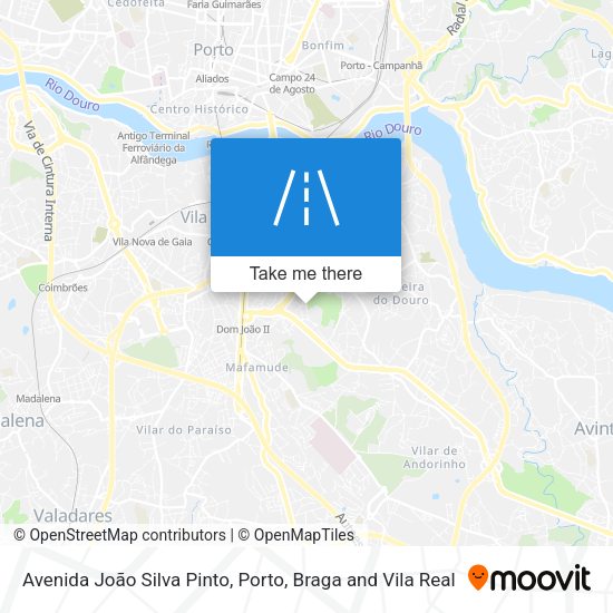 Avenida João Silva Pinto map