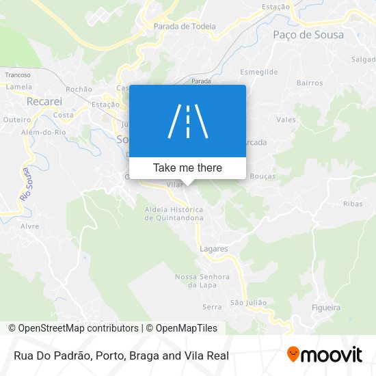 Rua Do Padrão map