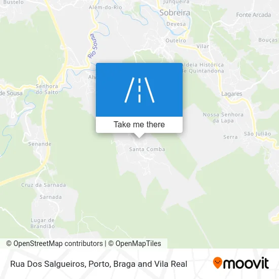 Rua Dos Salgueiros map