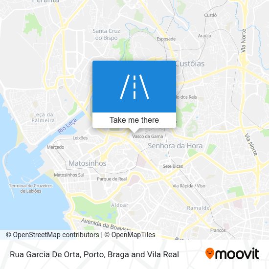 Rua Garcia De Orta mapa