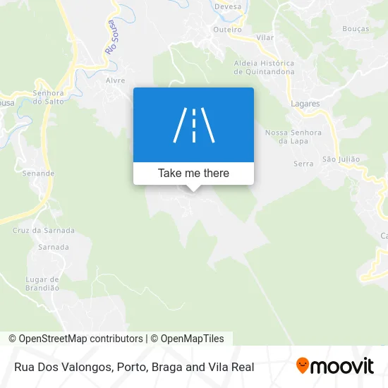 Rua Dos Valongos map