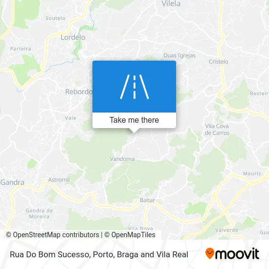 Rua Do Bom Sucesso map