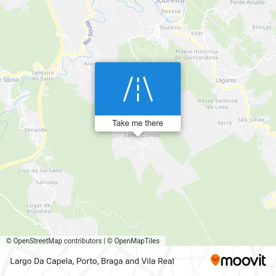 Largo Da Capela map