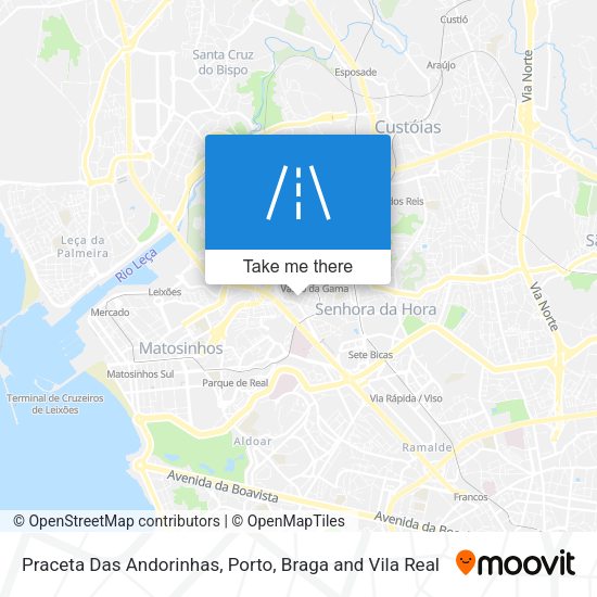 Praceta Das Andorinhas mapa