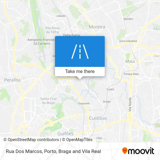 Rua Dos Marcos map