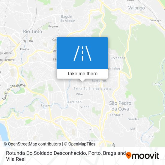 Rotunda Do Soldado Desconhecido mapa