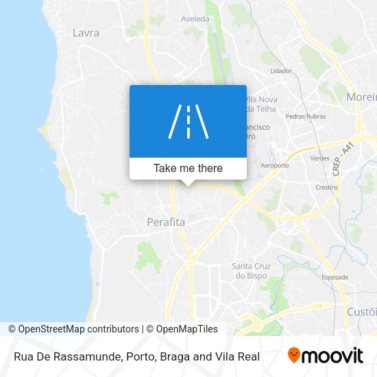 Rua De Rassamunde mapa