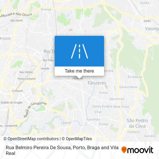 Rua Belmiro Pereira De Sousa map