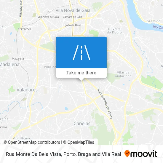 Rua Monte Da Bela Vista map