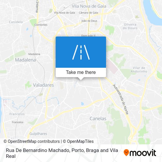 Rua De Bernardino Machado map