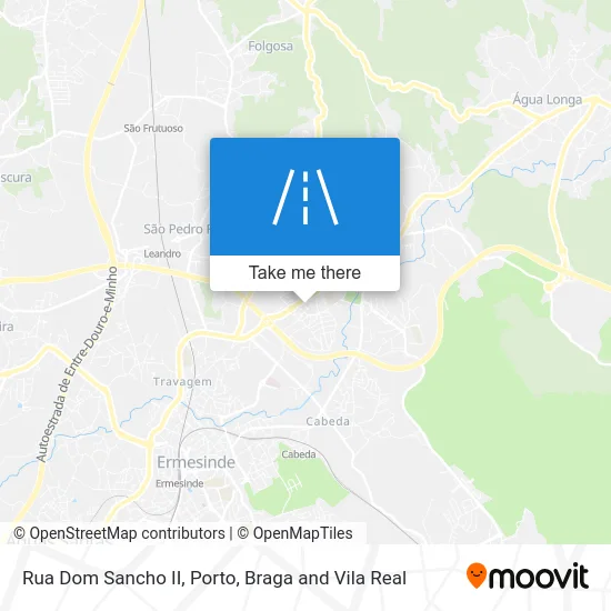 Rua Dom Sancho II map