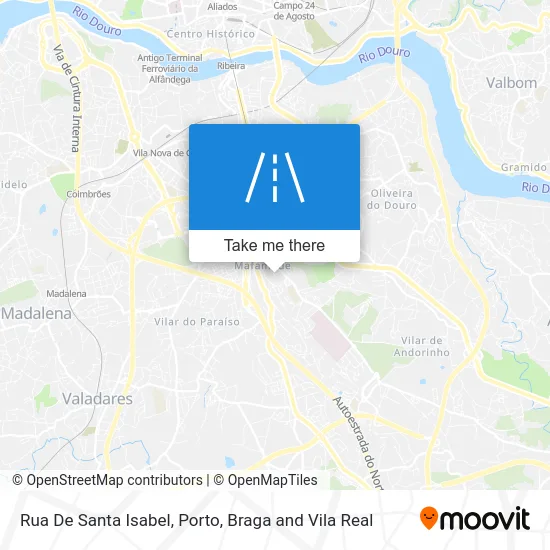 Rua De Santa Isabel map