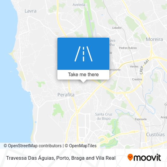 Travessa Das Águias mapa