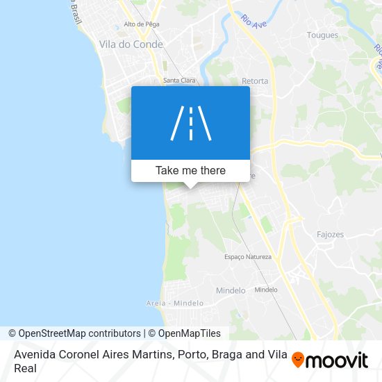 Avenida Coronel Aires Martins map