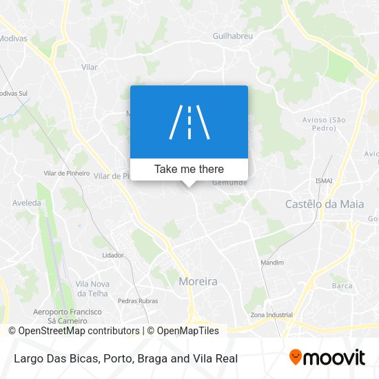 Largo Das Bicas mapa