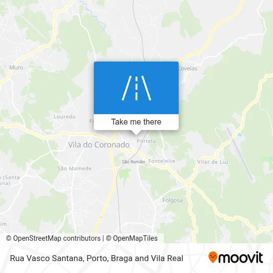 Rua Vasco Santana map