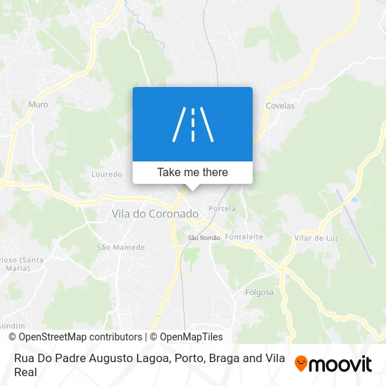 Rua Do Padre Augusto Lagoa map