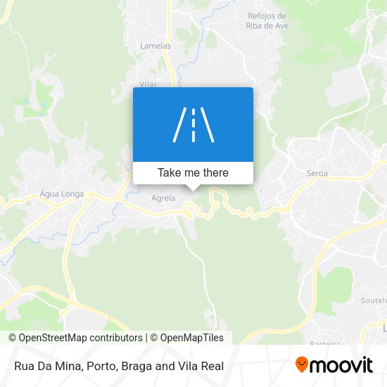 Rua Da Mina map