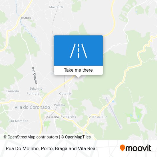 Rua Do Moinho map