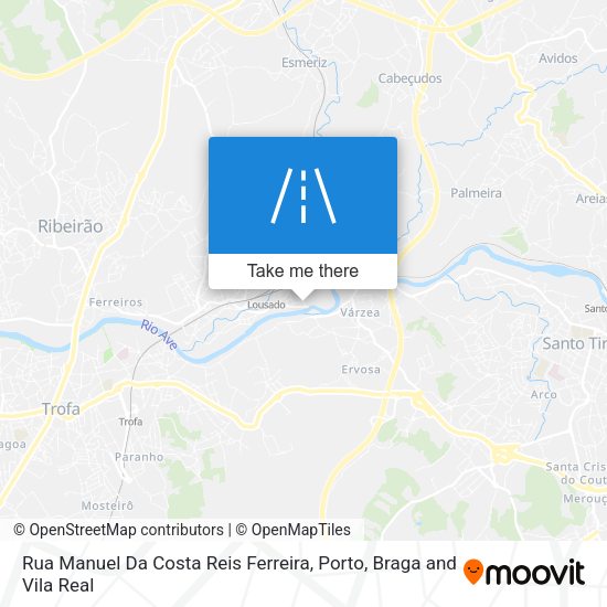 Rua Manuel Da Costa Reis Ferreira map