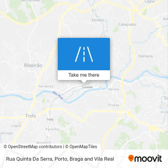 Rua Quinta Da Serra map