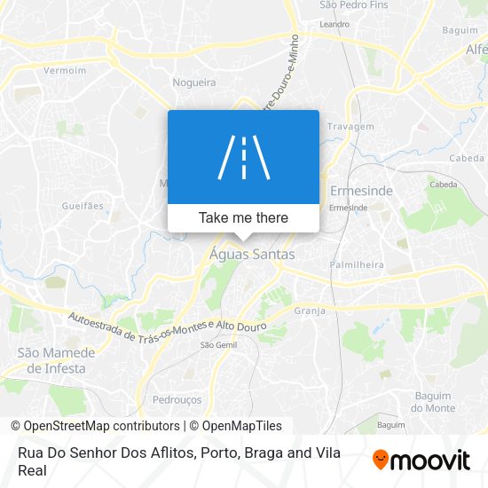 Rua Do Senhor Dos Aflitos map