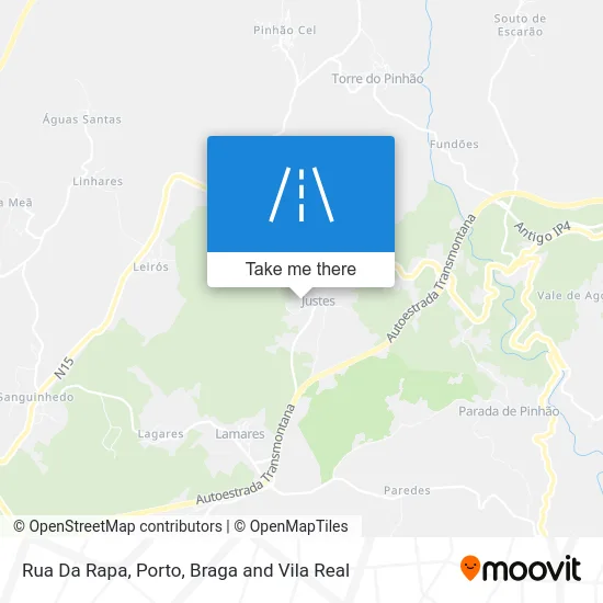 Rua Da Rapa map