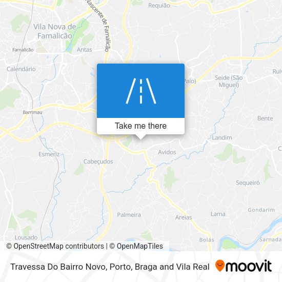 Travessa Do Bairro Novo mapa