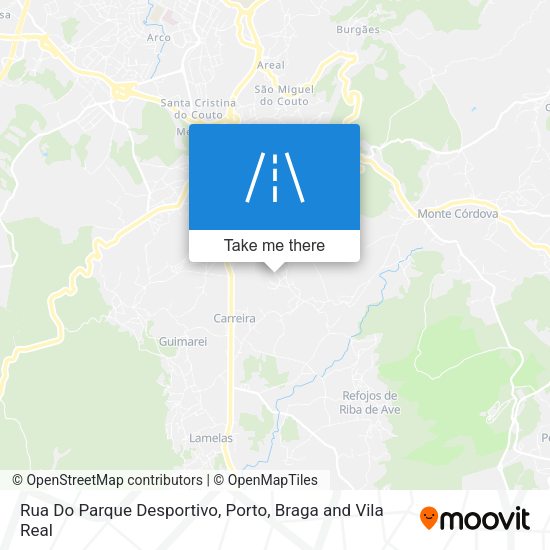 Rua Do Parque Desportivo map